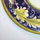 Rinascimento 13 (Turk blu, giallo uovo - verde aqua)
