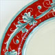 Rinascimento 16 (Dark Red, Turqoise)