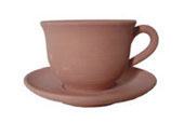 Taza campana y platillo (Taza de t&eacute;)