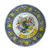 Plato de bodas, plato conmemorativo